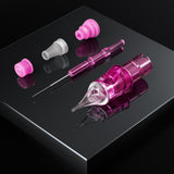 Purple VIPER PMU Long Taper Tattoo Needle Cartridges