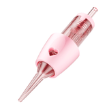 PINK VIPER Heart PMU Long Taper Tattoo Needle Cartridges Finger Ledge